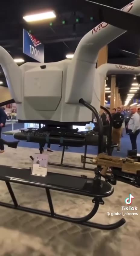 Large Drones At Military Conference