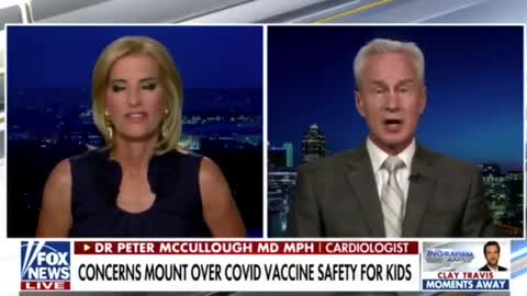 Dr. Peter McCullough speaks about about the risks of the vax