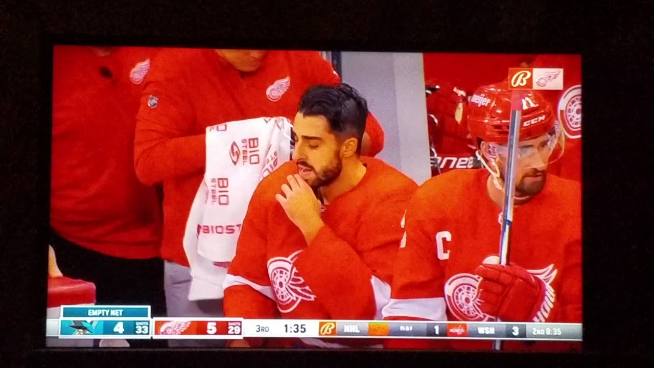 SJ vs DET - Sharks Tied 5-5