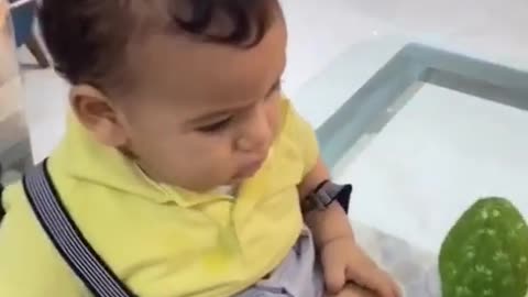 Funny video with baby