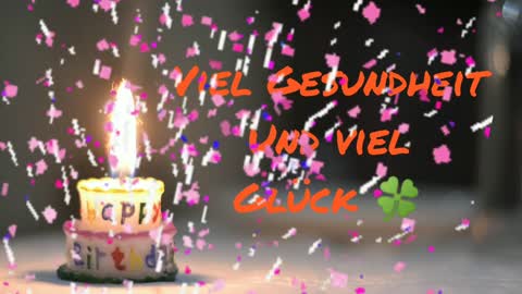 Herzlichen Glückwunsch zum Geburtstag