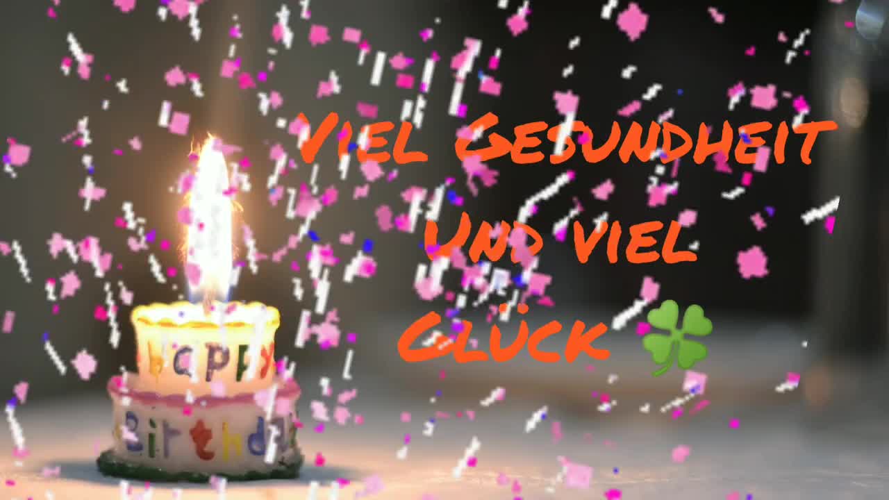 Herzlichen Glückwunsch zum Geburtstag