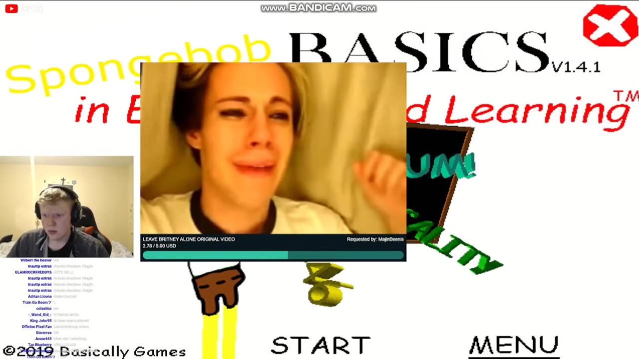 Bill Jensen watches Leave Brittany Alone