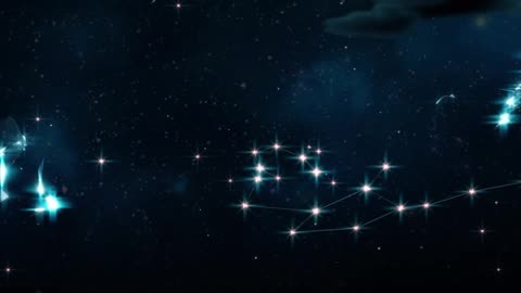 It's past the night sky.