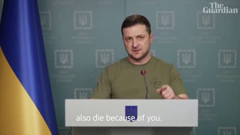 Zelenskiy attacks Nato 'weakness' for refusing no-fly zone over Ukraine