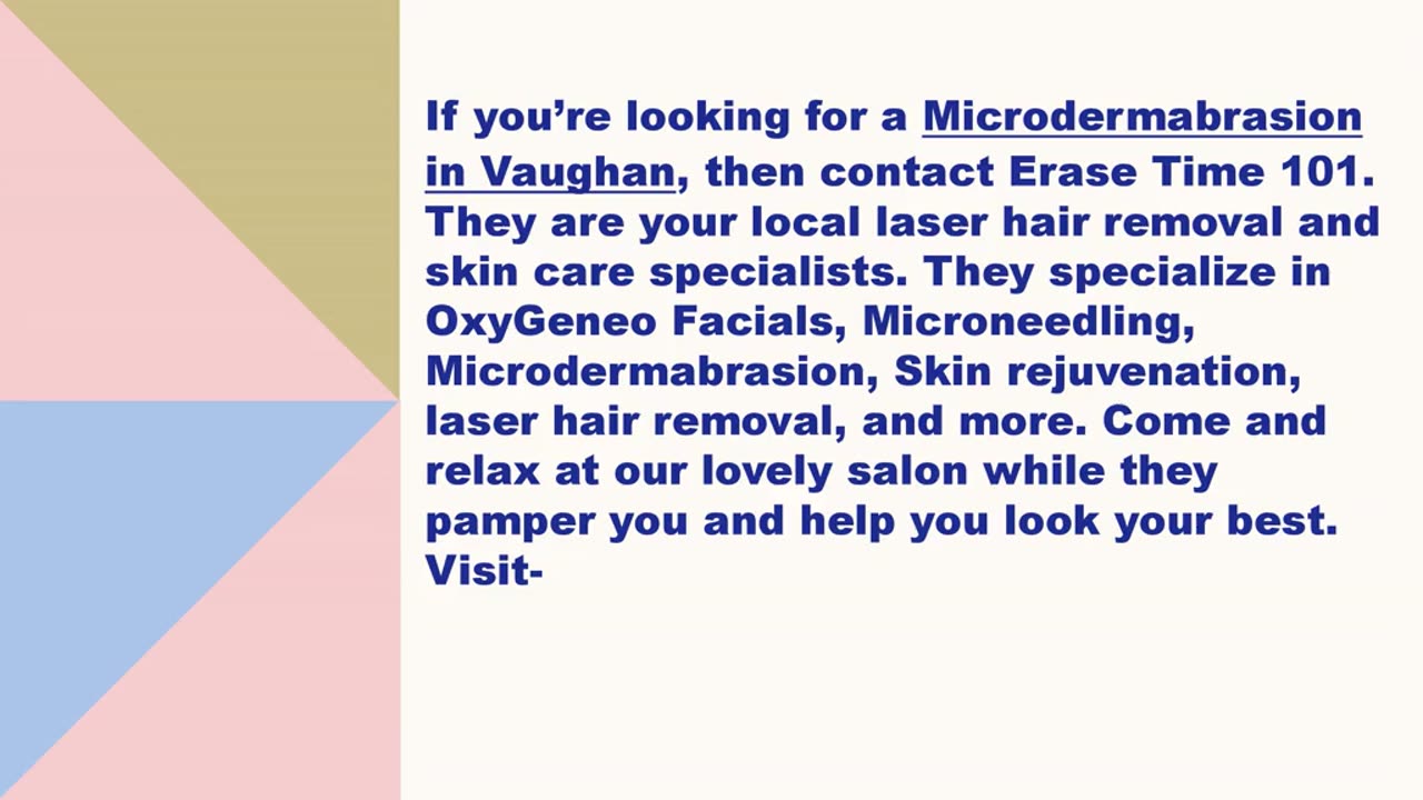 Best Microdermabrasion in Vaughan