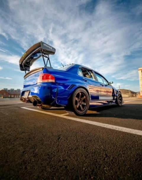 Lanser evo 8 ful modified