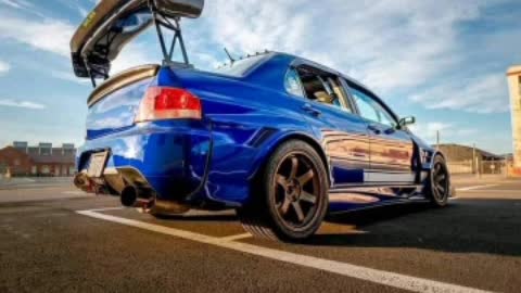 Lanser evo 8 ful modified