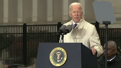 President Biden gives 9/11 remarks at Pentagon