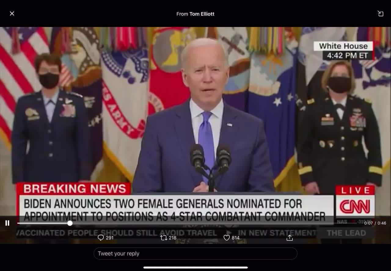 Bumbling Biden announcement