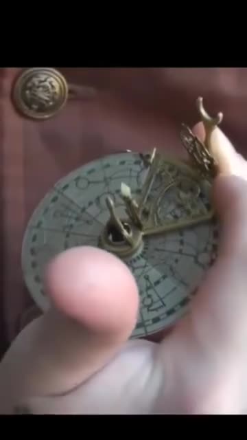 Check out this FLAT EARTH navigation device!