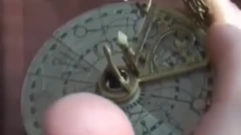 Check out this FLAT EARTH navigation device!