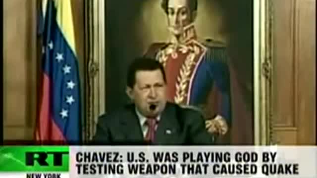 Featured 01/27/2010: Hugo Chavez US Weapon Test Caused Haiti Earthquake