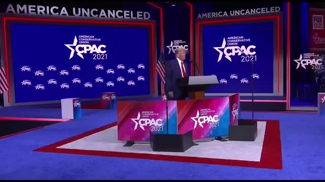 President Trump's speech at CPAC 2021 Conference