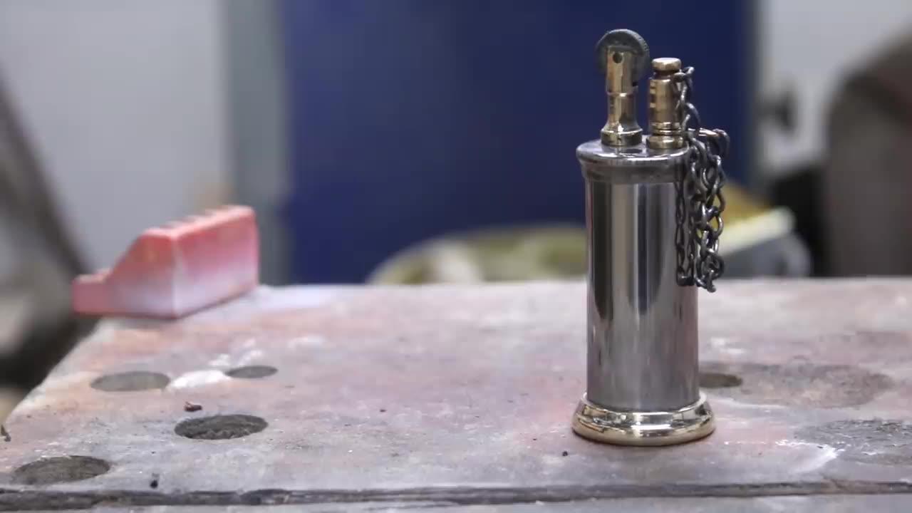 Antique rusty lighter - Restoration project --- AF invention