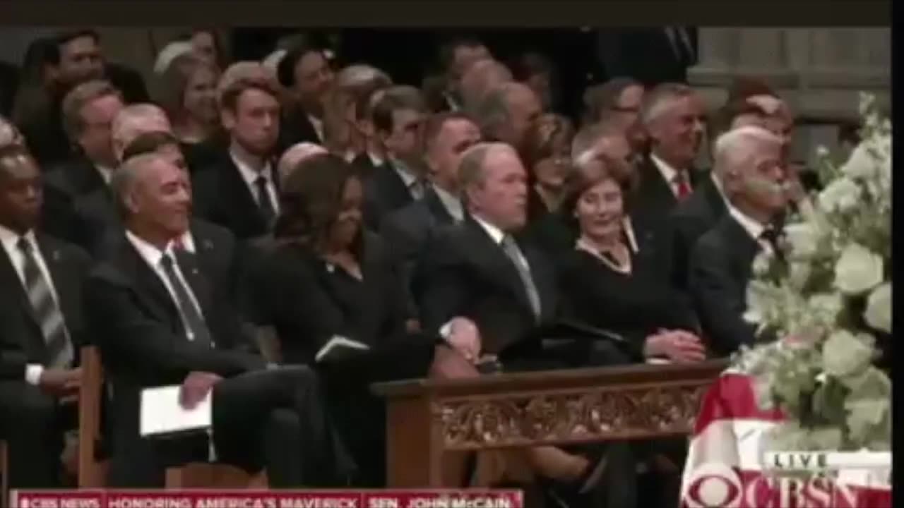 Bush Passes Michelle Obama a Message Asks her to Roll the Zaza For him