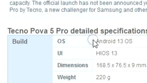 Unleashing Power and Precision: Tecno Pova 5 Pro 5G Cutting-Edge Features