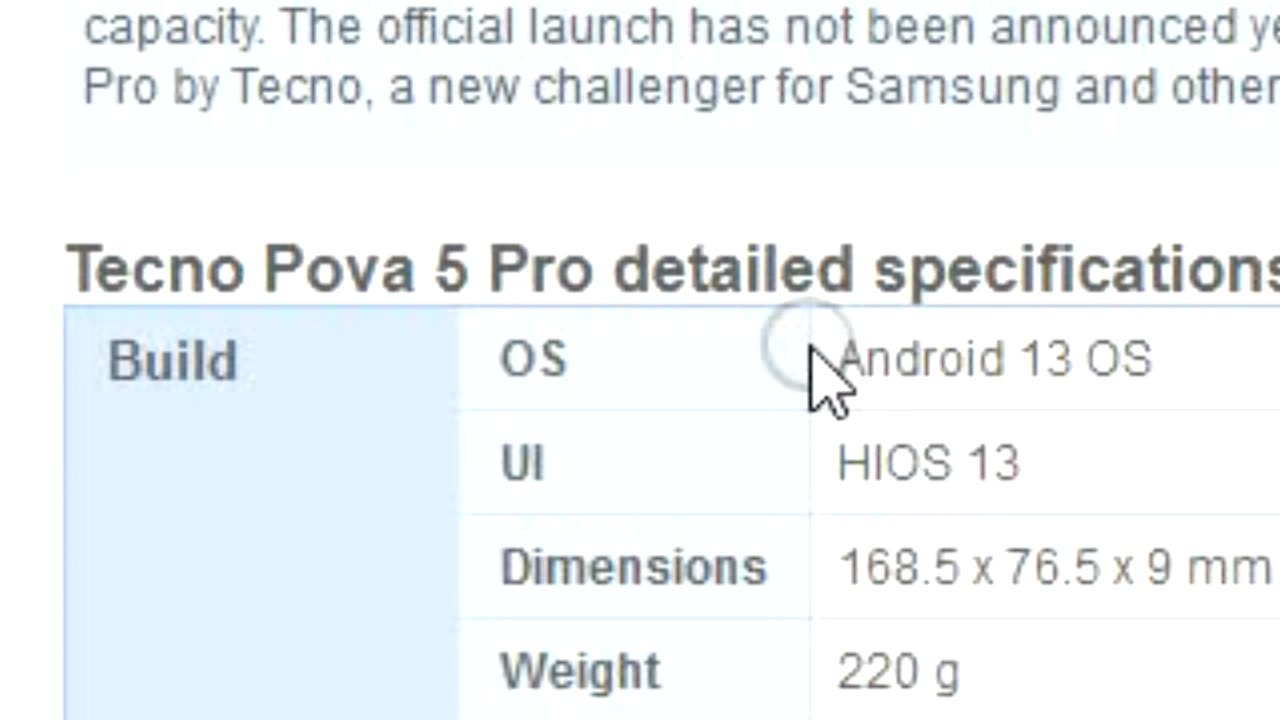 Unleashing Power and Precision: Tecno Pova 5 Pro 5G Cutting-Edge Features