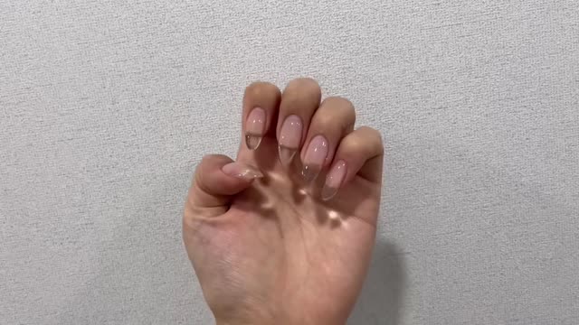 before after nails