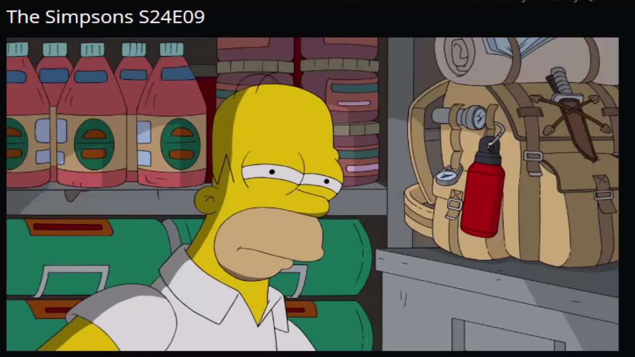 The Simpsons S24E09 points to September 24th Blackout and Comet Impact