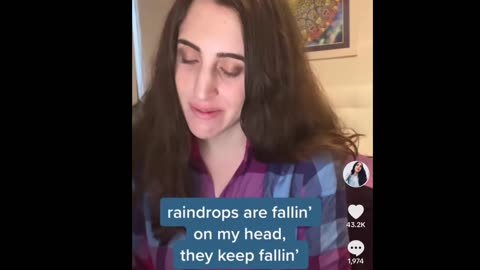 TikTok Music: Liz Lieber - Raindrops Keep Fallin' On My Head