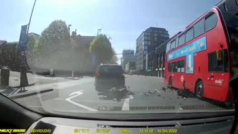 Bike accident in South east London