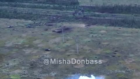 Russian Assault on AFU Positions in the Vicinity of Krasnohorivka