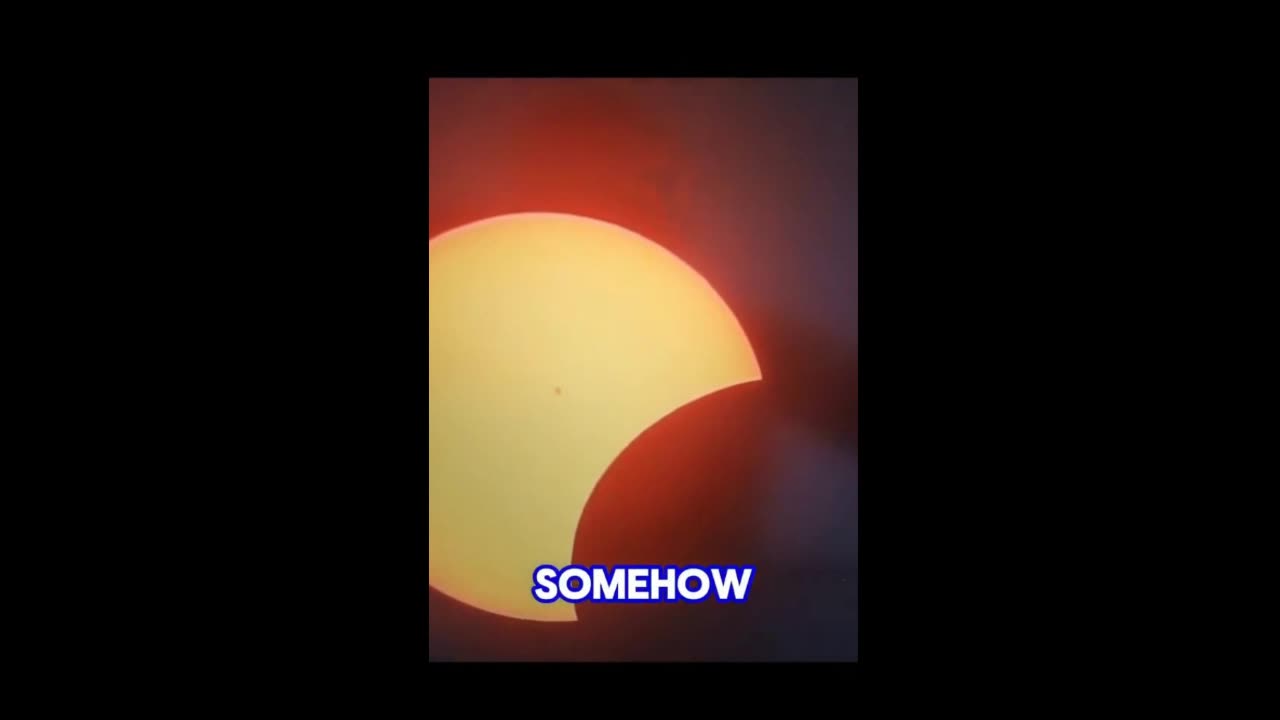 Sun and Moon are in focus