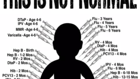 ONE CHILD HUNDREDS OF VAXX
