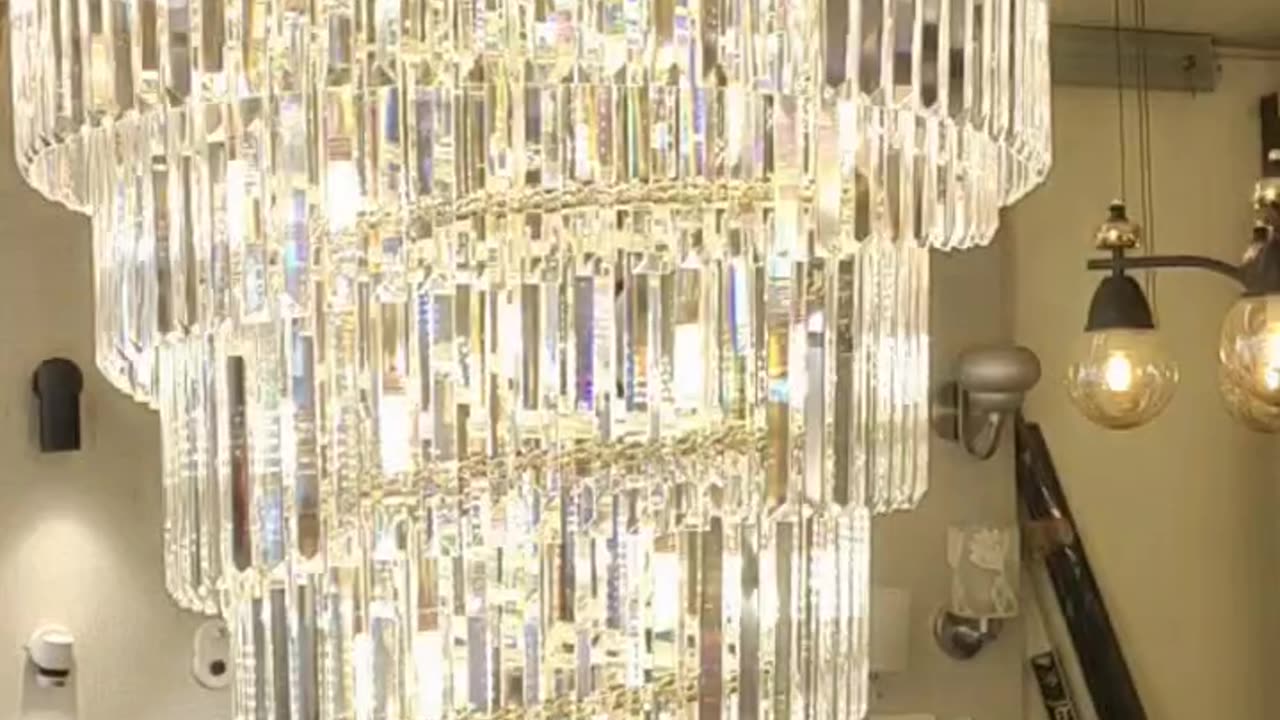 Crystal chandelier