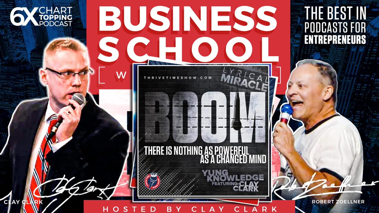 Clay Clark Lyrical Miracle | BOOM: Nothing Is As Powerful As a Changed Mind (Clay Clark Featuring Young Knowledge)