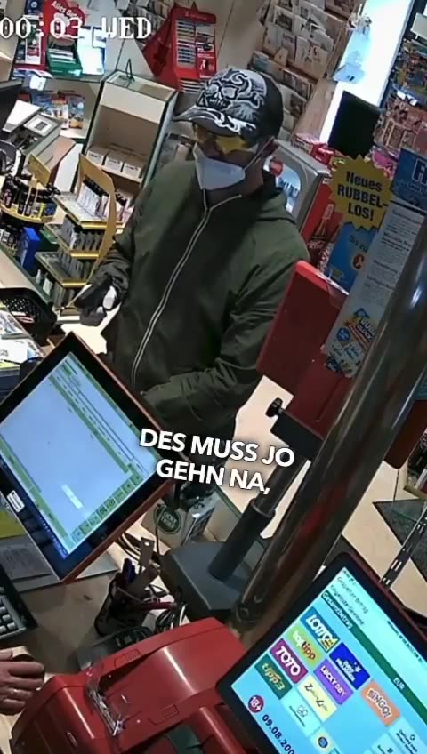 Trafikräuber nach gescheitertem Überfall festgenommen