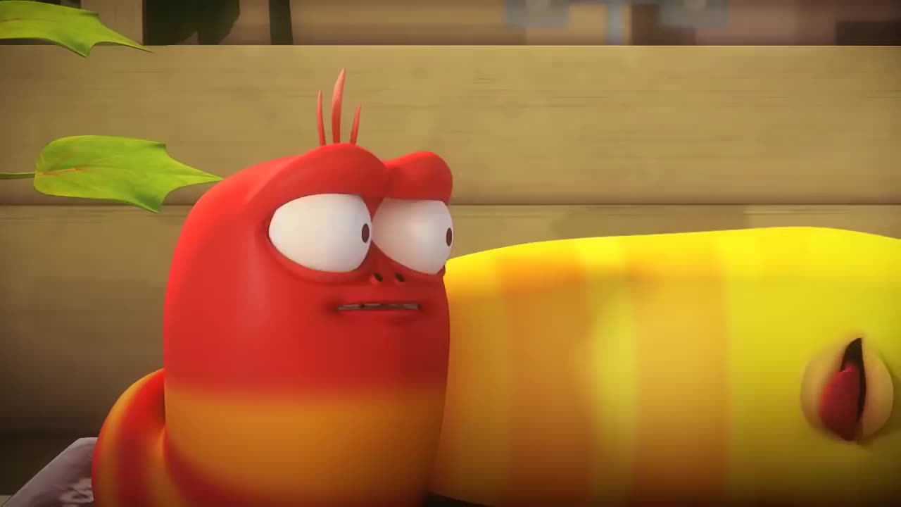 Larva-funny cartoon#CartoonVideos #AnimationFun #CartoonEntertainment