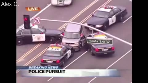 Insane Police Chase and Crash Compilation - Crazy Road Chase and Accident Cops
