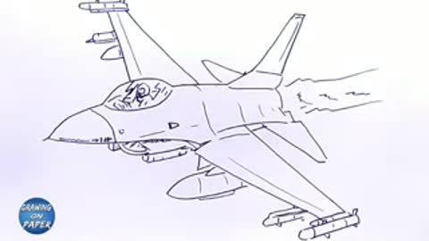 Very Easy!! How to Draw JET. A cartoon for kids.
