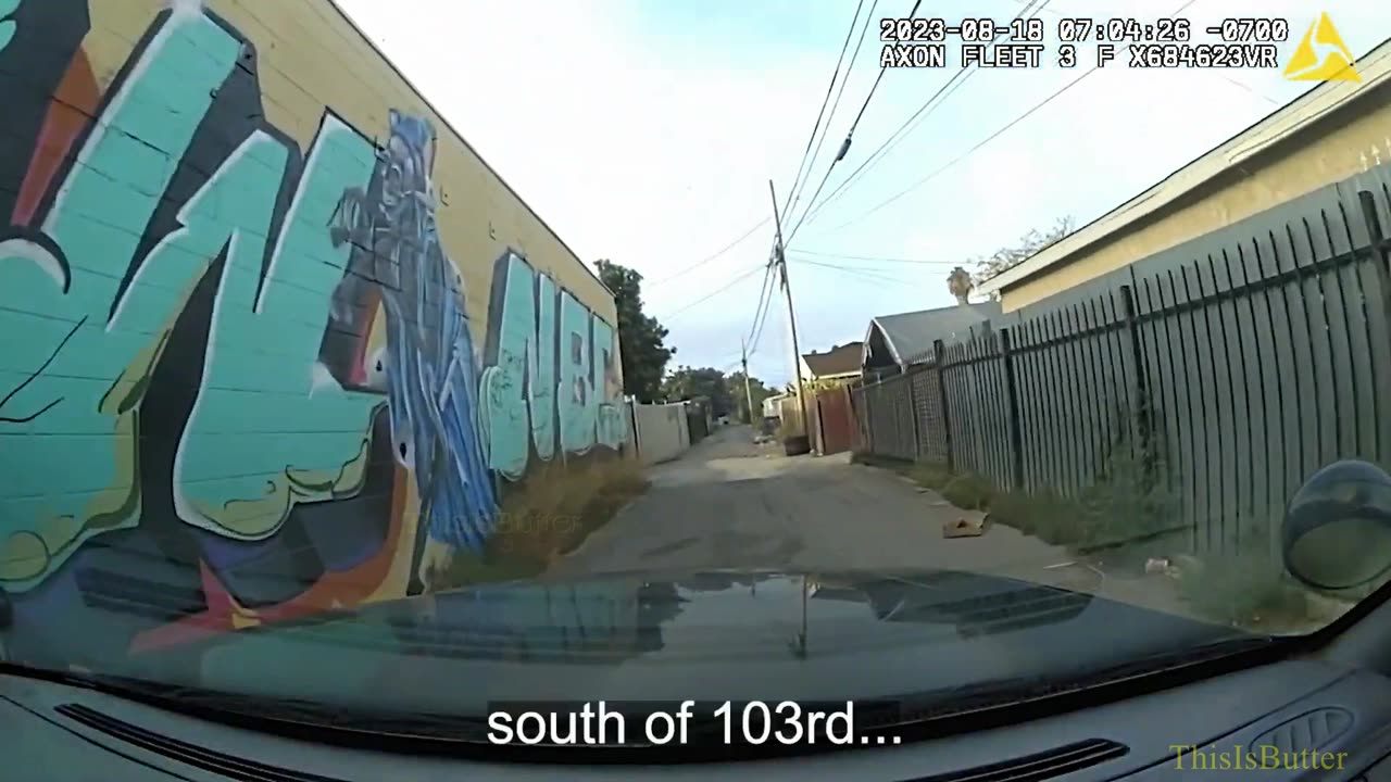 911 call of man waving a gun in an alley is shot by LAPD officers when he raised, pointed at officers