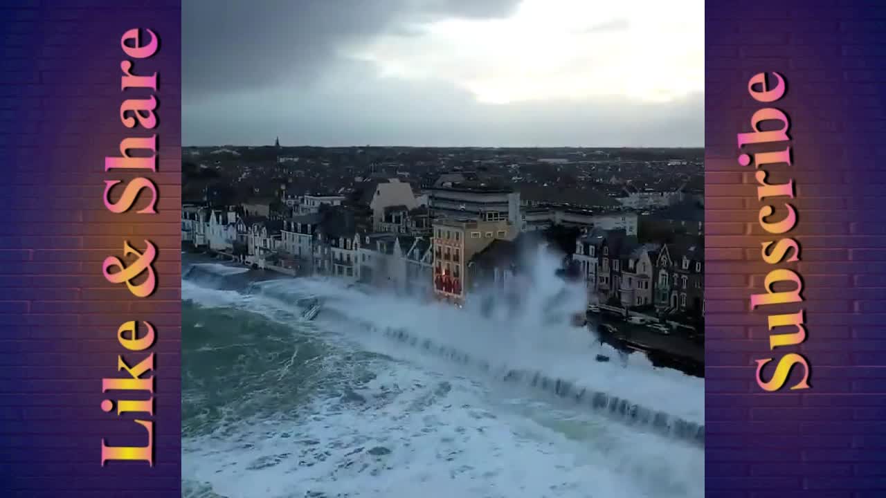 this town in France might be done soon 👀 See What Happens when the Water Arises