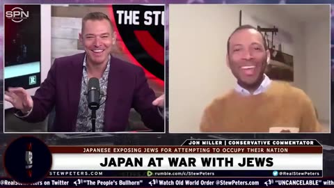 STEW PETERS - Jews Try to Occupy Japan, Japan Slaps them Down!