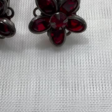 Gunmetal Crystal Leverback Earrings (0.9”). Made with Swarovski Crystal. Gift