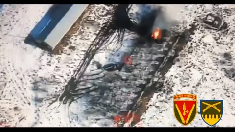 Smashing Russian Self-Propelled Gun with Excalibur GPS Shell