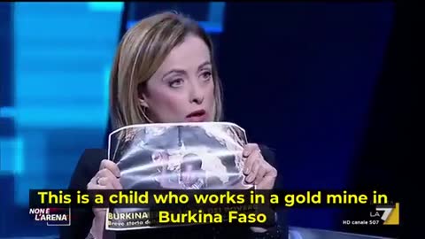 Italian PM Georgia Meloni Exposes France's Child Labor Camps In African Nations