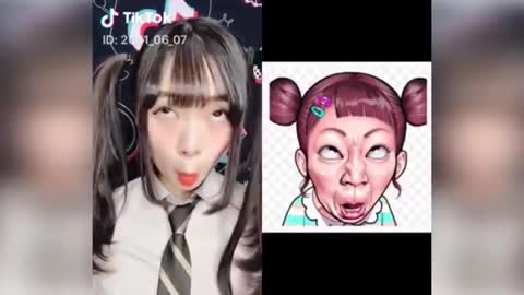 Cute Funny Face Show | Tik Tok