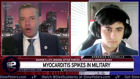 Military Myocarditis SPIKES 130%: Marine's Life UNDONE After FORCED Johnson & Johnson JAB