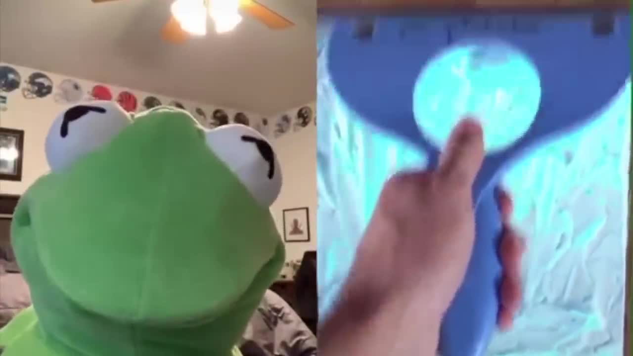 Kermit reacts to tiktoks