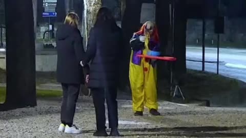 Terrifying Clown Prank