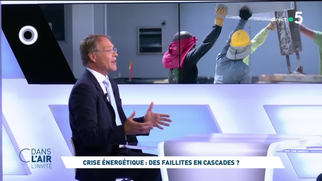 Crise énergétique _ des faillites en cascades _ - L'invité #cdanslair 02.09.2022