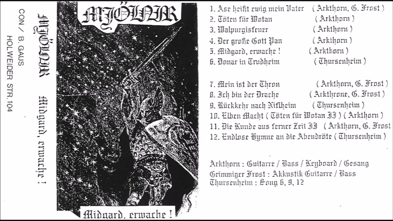Mjölnir - (1996) - Midgard, erwache! (full Demo)