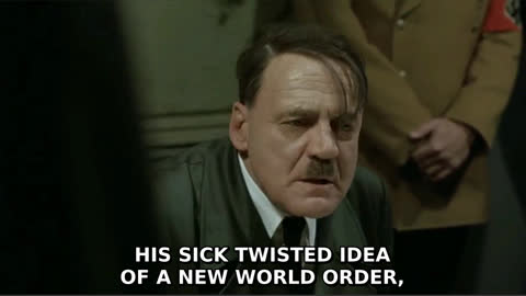 HITLER FINDS OUT ABOUT THE W.H.O. TREATY.