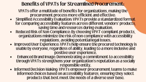 Streamlining Procurement: How VPATs Benefit Your Organization