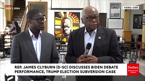 James Clyburn- 'Preparation Overload' Caused Biden's Poor Debate Performance